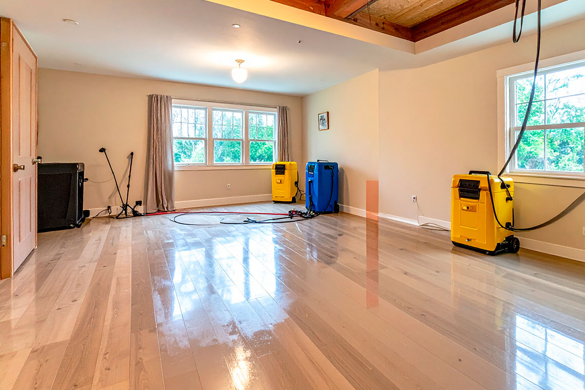 Structural drying and dehumidification