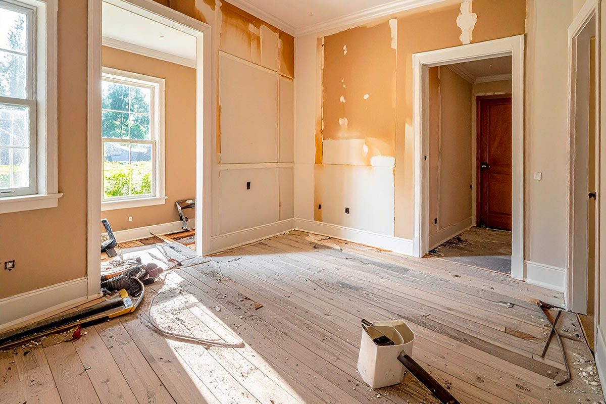 Repairs and restoration after fire damage