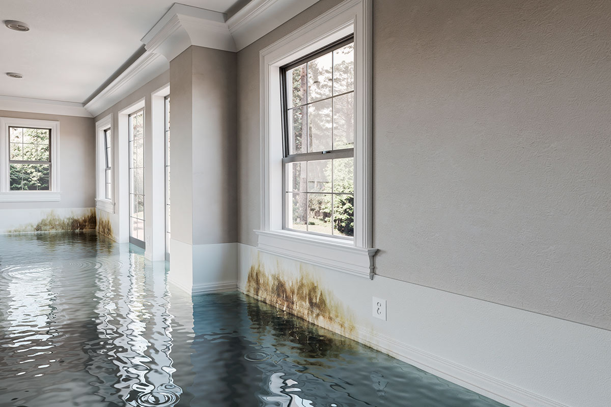Water damage restoration